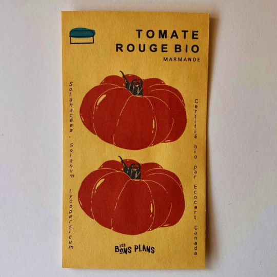 La ferme les Bons Plans vous propose ces semences de tomates rouges bio - Marmande biologiques