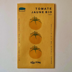 La ferme les Bons Plans suggère de faire pousser en plein soleil les semences de tomates jaunes TAXI biologiques