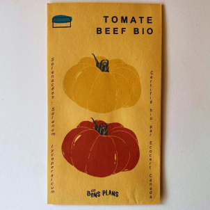 Les semences de tomates beef | Double rich biologiques de la ferme les Bons Plans à Chambord germent vite