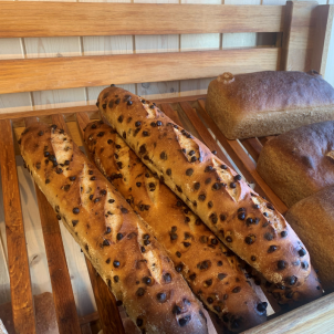 Baguettine choco-canneberges