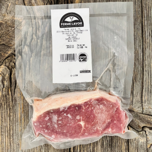 Bifteck de contre-filet de boeuf