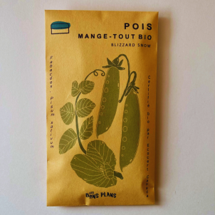 La ferme les Bons plans à Chambord certifiée biologiques produit des semences de pois mange-tout - Blizzard Snow