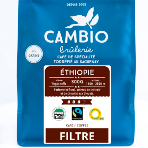 Café équitable Éthiopie Yirgacheffe | FILTRE