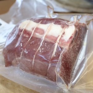 Roti d'épaule de veau avec os